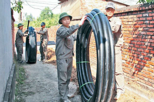 Bắc Giang: Đưa nước sạch về nông thôn