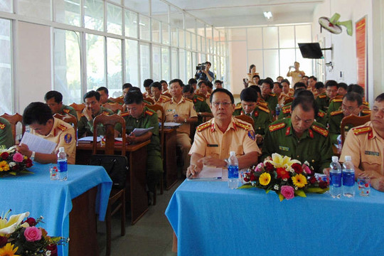 Quảng Nam: Ra quân đảm bảo an toàn giao thông dịp Tết Nguyên đán Kỷ Hợi