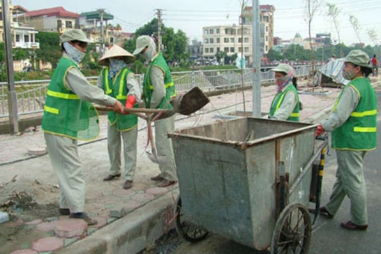 Hà Nội bảo đảm vệ sinh môi trường dịp Tết Nguyên đán