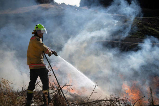 Cháy rừng ở New Zealand không có dấu hiệu suy yếu, 3.000 người sơ tán