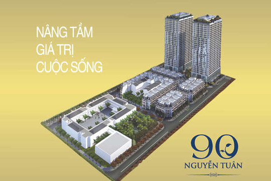 Dự án nhà ở 90 Nguyễn Tuân: Chốn bình yên trở về sau bộn bề cuộc sống