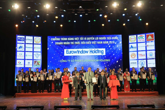 Eurowindow Holding - Top 10 thương hiệu vàng Việt Nam 2019