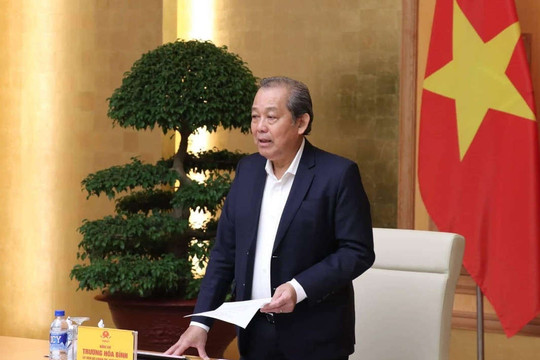 Phó Thủ tướng Thường trực Trương Hoà Bình: Mở đợt cao điểm trấn áp khai thác cát trái phép