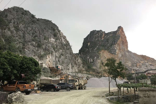 Thanh Hóa: Xử phạt HTX Công nghiệp Đông Đình vi phạm trong khai thác tài nguyên khoáng sản
