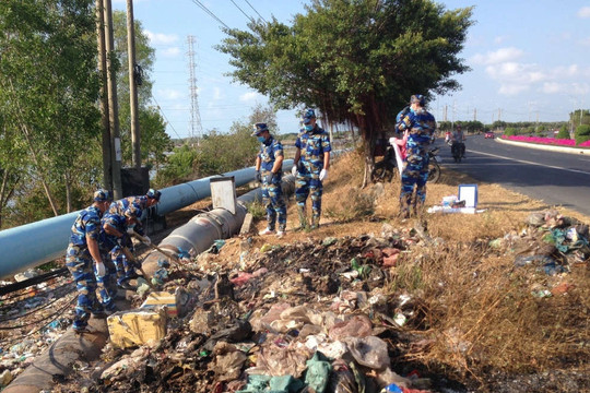 Tuổi trẻ Quân cảng Sài Gòn khu vực Vũng Tàu: Tham gia bảo vệ môi trường, thu gom hơn 5 tấn rác thải nhựa