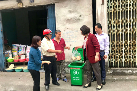 Phường Quang Trung (Quảng Ninh): Người dân phân loại rác thải nhựa ngay tại nhà