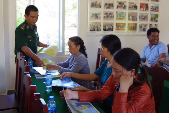 Đồn Biên phòng Chí Linh tuyên truyền phổ biến giáo dục pháp luật cho ngư dân