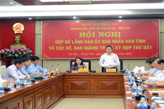 Đoàn ĐBQH tỉnh Bà Rịa - Vũng Tàu tiếp xúc cử tri trước kỳ họp thứ 7
