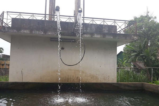 TP Vinh (Nghệ An): Công ty Dệt may Hoàng Thị Loan khai thác nước ngầm không phép