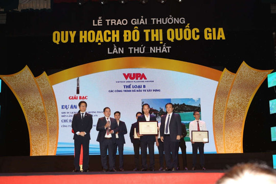 Tập đoàn Mường Thanh nhận giải thưởng Quy hoạch Đô thị Quốc gia
