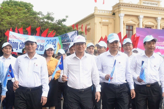 Phó Thủ tướng Trịnh Đình Dũng phát động Tuần lễ Quốc gia Phòng chống thiên tai năm 2019