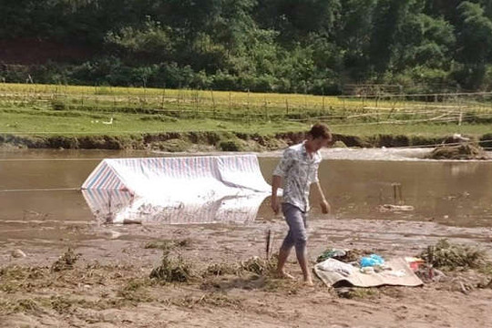 Thanh Hóa: Trên đường ra đồng gặt lúa, 2 vợ chồng bị điện giật tử vong