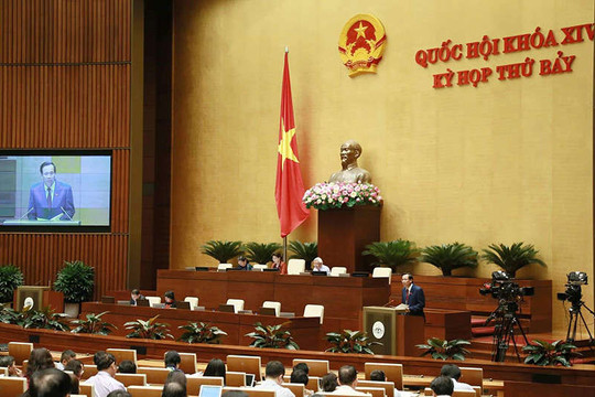 Quốc hội nghe tờ trình về dự án Bộ luật Lao động (sửa đổi)