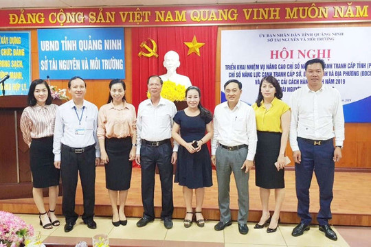 Sở TN&MT Quảng Ninh: Hội nghị đánh giá chỉ số năng lực cạnh tranh