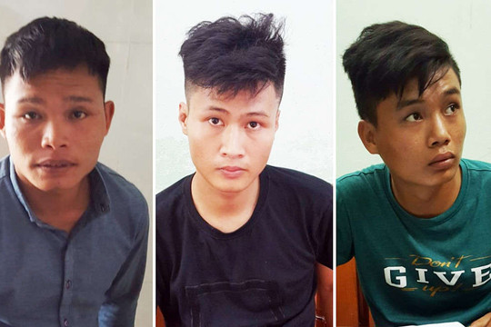 Bắt nhóm trộm xe máy ở Đà Nẵng vào Quảng Nam cướp giật tài sản
