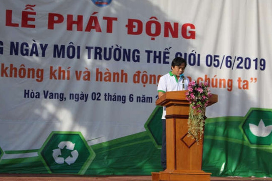 Đà Nẵng: Hơn 600 người tham gia Lễ phát động Ngày Môi trường thế giới