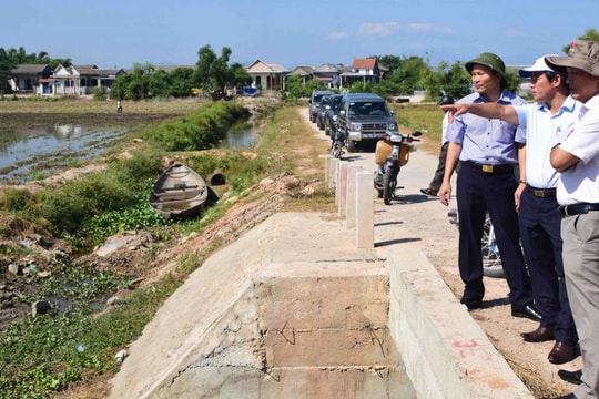 Thừa Thiên Huế: Chủ động đối phó với hạn hán, xâm nhập mặn