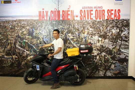 “Hãy cứu biển” - Triển lãm ảnh đầu tiên về rác thải nhựa ở Việt Nam