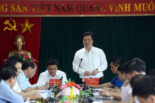 Ban Chỉ đạo thi THPT quốc gia làm việc với tỉnh Điện Biên