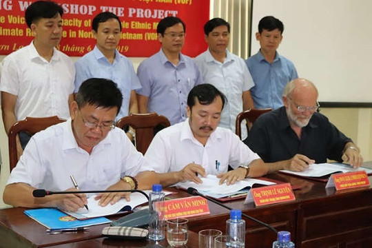 Khởi động Dự án ứng phó với biến đổi khí hậu Tây Bắc Việt Nam (VOF)
