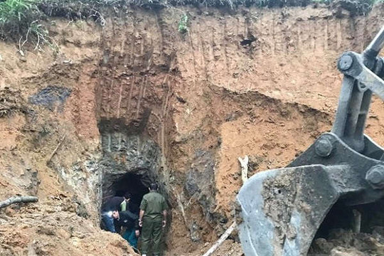 Nghệ An: Xử lý nhiều hầm khai thác quặng thiếc cũ tại Quỳ Hợp