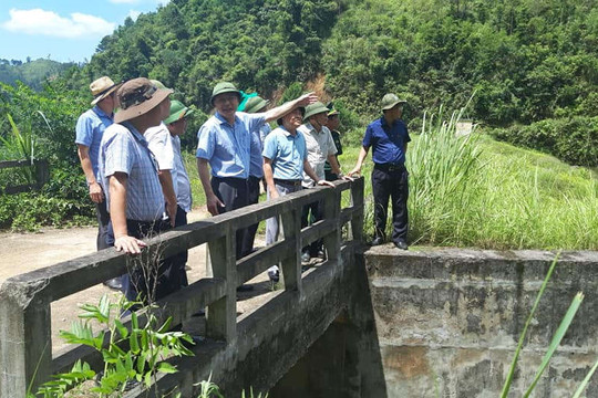 Thứ trưởng Bộ TN&MT Lê Công Thành kiểm tra công tác phòng chống thiên tai tại Lạng Sơn