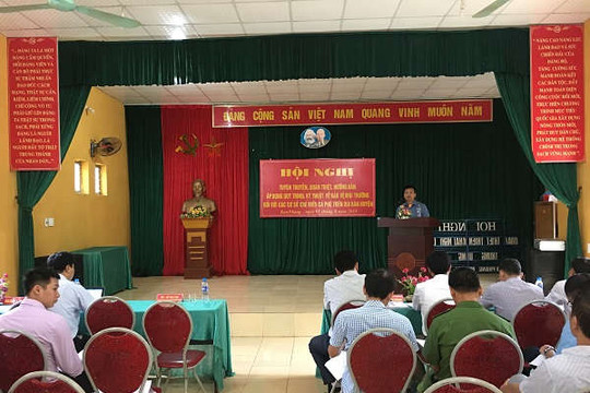 Sơn La: Dự kiến tổ chức 8 hội nghị tuyên truyền, phổ biến pháp luật bảo vệ môi trường