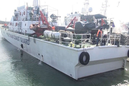 Quảng Ngãi: 14 ngày trôi dạt trên biển, tàu cá và 6 ngư dân Quảng Ngãi đã được ứng cứu