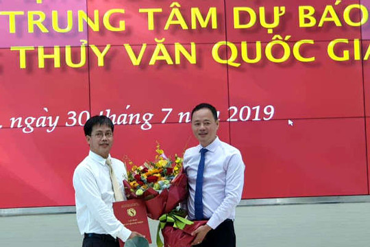 TS. Mai Văn Khiêm giữ chức Giám đốc Trung tâm Dự báo KTTV Quốc gia