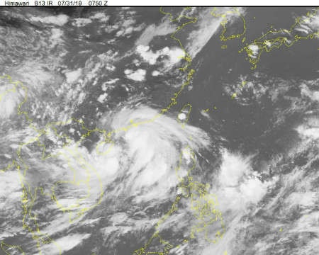 Bão số 3 tăng cấp và có khả năng mạnh thêm