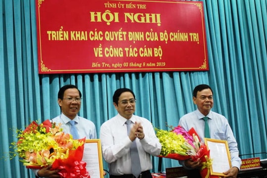 Ông Phan Văn Mãi giữ chức Bí thư Tỉnh ủy Bến Tre