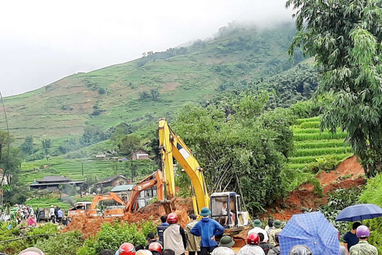 Lào Cai: Mưa lớn gây sạt lở đất đá khiến 1 người tử vong