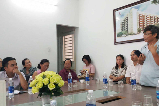 TP. Huế: Dân phản đối Chung cư Vicoland xây dựng nhà xe trong khuôn viên dự án