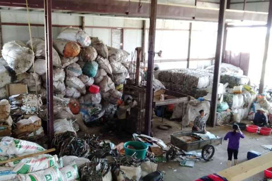 Hà Tĩnh: Quyết tâm di dời cơ sở thu mua phế liệu cố tình hoạt động trái phép