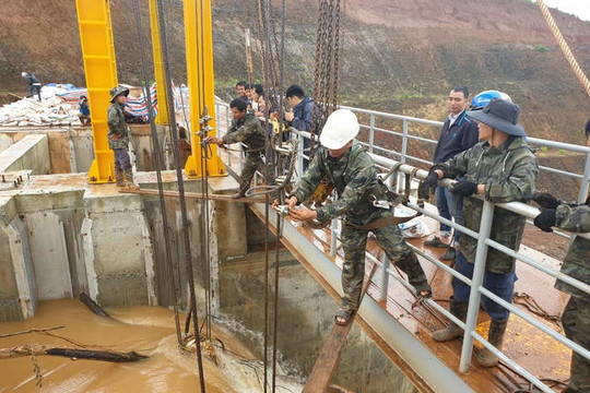 Đẩy nhanh công tác khắc phục sự cố tại công trình thủy điện Đắk Kar