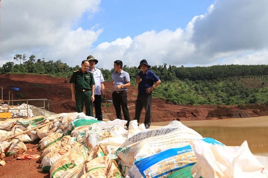 Kiểm tra lại tất cả các hạng mục của thủy điện Đắk Kar