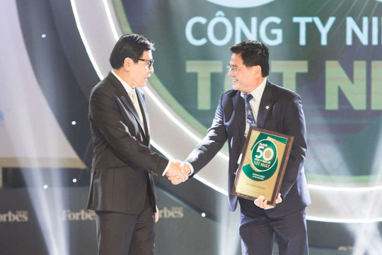 Tập đoàn Xây dựng Hòa Bình 4 lần liên tiếp đạt “Top 50 Công ty niêm yết tốt nhất Việt Nam”
