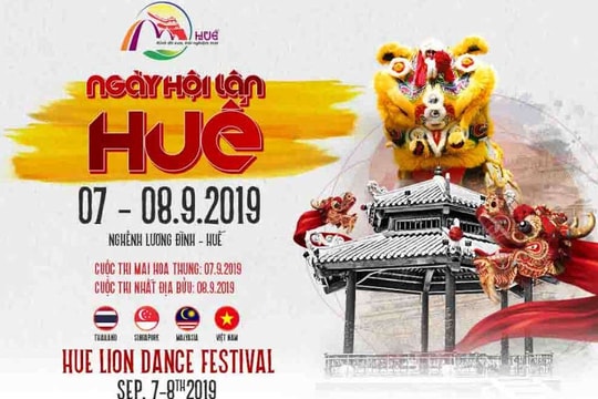 Nhiều quốc gia tham dự “Ngày hội Lân 2019” tại Cố đô Huế