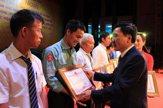Thái Nguyên: Tổng kết 50 năm thực hiện Di chúc của Chủ tịch Hồ Chí Minh