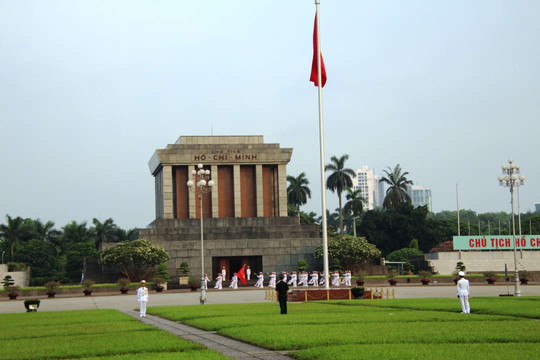 Lăng Bác: Nơi hội tụ niềm tin, tình cảm kính yêu của nhân dân cả nước đối với Chủ tịch Hồ Chí Minh