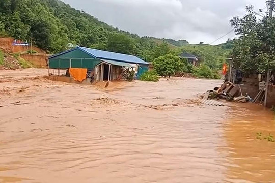 Sơn La: 22 hộ dân bị ảnh hưởng do mưa lũ