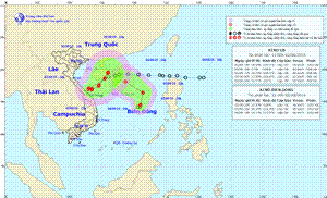 Công điện hỏa tốc ứng phó với hai áp thấp nhiệt đới trên Biển Đông