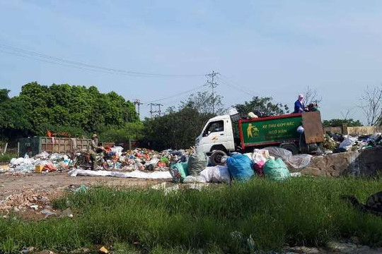 Huyện Thường Tín, Hà Nội: Cần di dời điểm tập kết rác thải gây ô nhiễm môi trường