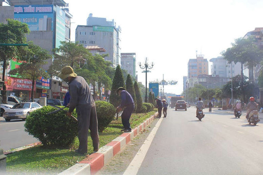 Thành phố Thái Nguyên: Đường phố sạch đẹp sau cơn “đại hồng thủy”