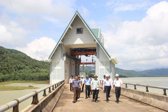 Ðảm bảo tiến độ và an toàn công trình thủy lợi, thủy điện trước mùa mưa lũ ở Quảng Trị