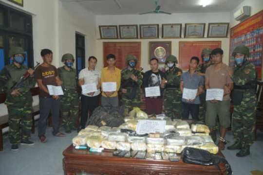 Hà Tĩnh: Phá đường dây ma túy xuyên quấc gia, bắt nhiều đối tượng mang quốc tịch Lào