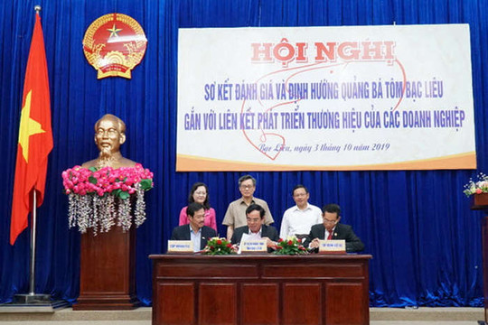 Tập đoàn Việt - Úc đồng hành cùng Bạc Liêu xây dựng thương hiệu tôm
