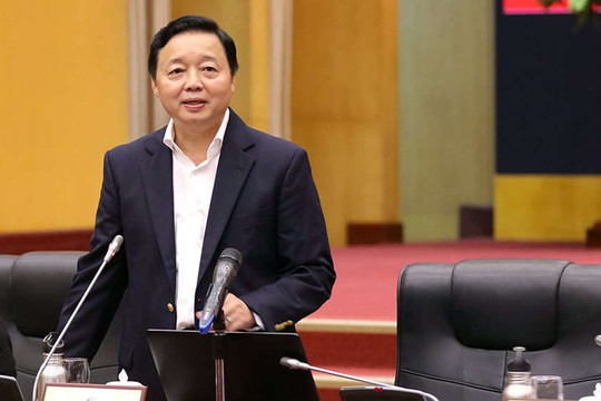 Bộ trưởng Trần Hồng Hà: Giải quyết những tồn tại, khó khăn phải thể hiện được bằng kết quả cụ thể