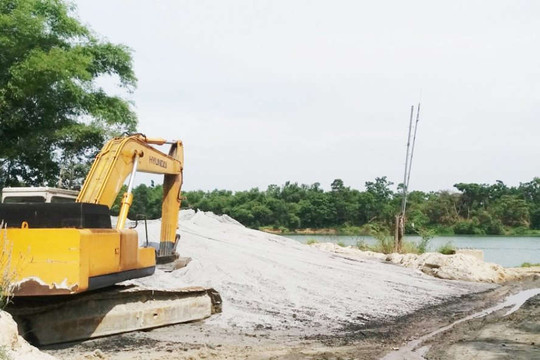 Thừa Thiên Huế: Tăng cường quản lý các bến bãi tập kết cát, sỏi