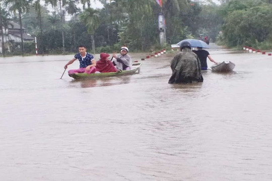 Thừa Thiên Huế: Nỗ lực phòng chống, ứng phó với thiên tai